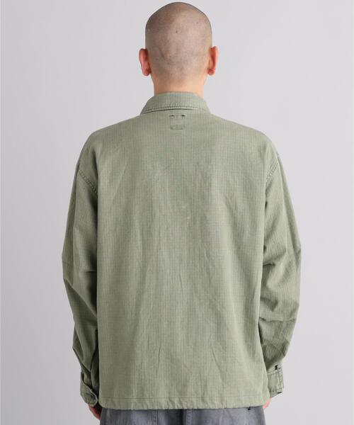 MANASTASH(マナスタッシュ)の「MANASTASH/マナスタッシュ/MH-RIP FIELD SHIRTS(その他アウター・メンズ・カーキ/ホワイト系2/ブラック/オリーブ系・M/L/S/XL)」の7枚目の写真