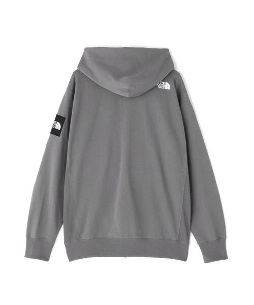 THE NORTH FACE(ザノースフェイス)の「THE NORTH FACE/ザ・ノース・フェイス/Square Logo Full Zip Hoodie(パーカー・メンズ・ブラック/チャコールグレー・2XL/L/M/S/XL)」の9枚目の写真