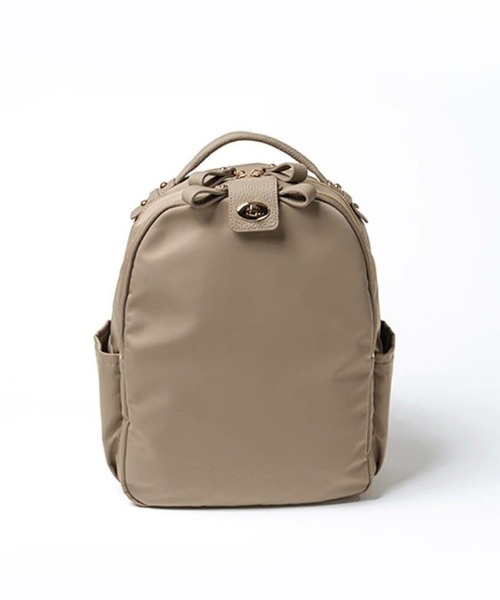 HAYNI(ヘイニ)の「Nylon Loche Ruck ナイロンロシェリュック【第2世代・改良版】(バックパック/リュック・レディース・ブラック/グレー系・FREE)」の7枚目の写真