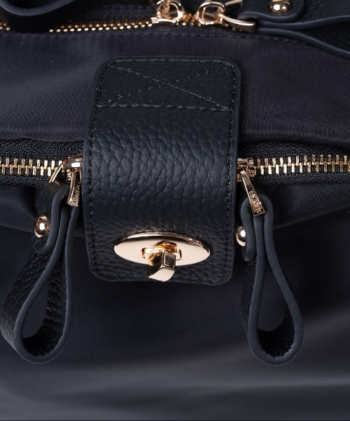 HAYNI(ヘイニ)の「Nylon Loche Ruck ナイロンロシェリュック【第2世代・改良版】(バックパック/リュック・レディース・ブラック/グレー系・FREE)」の10枚目の写真