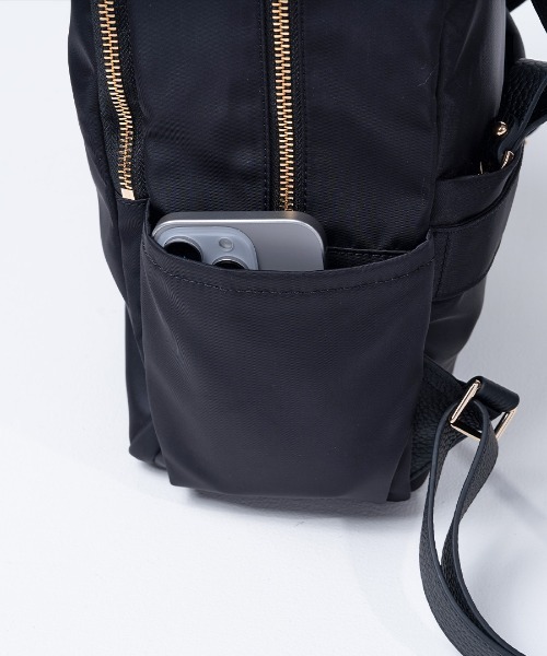 HAYNI(ヘイニ)の「Nylon Loche Ruck ナイロンロシェリュック【第2世代・改良版】(バックパック/リュック・レディース・ブラック/グレー系・FREE)」の21枚目の写真