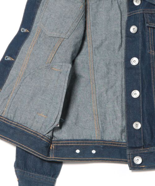 Social GIRL（ソーシャルガール）の「【SL】【it】【Social GIRL】ショート丈Gジャン（デニムジャケット・レディース・ネイビー・M）」の16枚目の写真