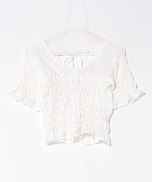 チャイハネ（チャイハネ）の「【チャイハネ】レチョリトップス（Tシャツ/カットソー・レディース・ピンク/ホワイト/ブルー・FREE）」の2枚目の写真