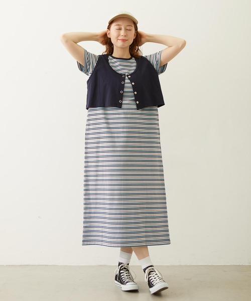 MILKFED.(ミルクフェド)の「CUT OUT LOGO PLAID NYLON CAP(キャップ・レディース・ライトブルー/オフホワイト/チャコール・ONE SIZE)」の18枚目の写真