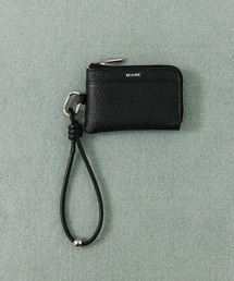 Beau're（ヴュレ）の「BEAURE カウレザー ハンドストラップ付き バイカラー フラグメント ケース（パスケース）」