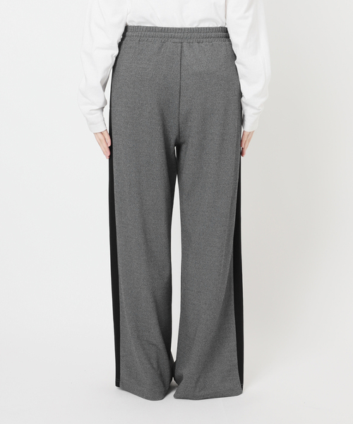 JOURNAL STANDARD relume（ジャーナルスタンダード　レリューム）の「《WEB限定追加》カットジャージーラインパンツ（その他パンツ・レディース・ブラウン/チャコールグレー・FREE）」の22枚目の写真