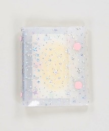 SPINNS（スピンズ）の「【nini toys/ニニトイズ】中のシートを変えれば シール帳にもなる☆クリアメモバインダー/シールバインダー/メモ帳/星柄/スター/平成女児（ステッカー/テープ）」