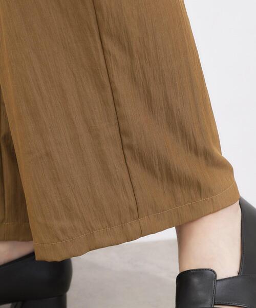 grove(グローブ)の「【貴島明日香さん着用】リラックスドロストイージーワイドパンツ(その他パンツ・レディース・キャメル/ブラック/ナチュラル・02/03/01/04/05)」の16枚目の写真