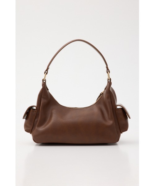 MOUSSY（マウジー）の「MANY POCKET HOBO バッグ（ショルダーバッグ・レディース・ライトグリーン/ブラウン/ブラック・FREE）」の11枚目の写真