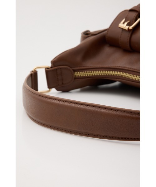 MOUSSY（マウジー）の「MANY POCKET HOBO バッグ（ショルダーバッグ・レディース・ライトグリーン/ブラウン/ブラック・FREE）」の16枚目の写真