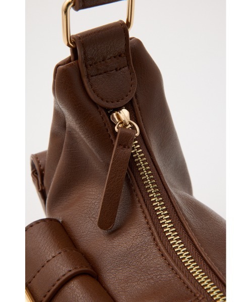 MOUSSY（マウジー）の「MANY POCKET HOBO バッグ（ショルダーバッグ・レディース・ライトグリーン/ブラウン/ブラック・FREE）」の18枚目の写真