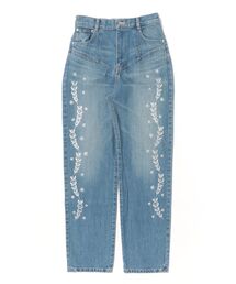 FETICO（フェティコ）の「Embroidered straight jeans（その他パンツ）」