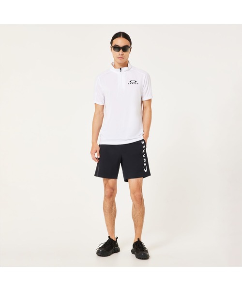 OAKLEY(オークリー)の「オークリー ENHANCE SS MOCK 15.0 トップススポーツ・トレーニング/メンズ/MENS/吸汗速乾/OAKLEY(スウェット・メンズ・ホワイト/ブラック・L/M/S/XL)」の2枚目の写真