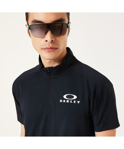 OAKLEY(オークリー)の「オークリー ENHANCE SS MOCK 15.0 トップススポーツ・トレーニング/メンズ/MENS/吸汗速乾/OAKLEY(スウェット・メンズ・ホワイト/ブラック・L/M/S/XL)」の11枚目の写真