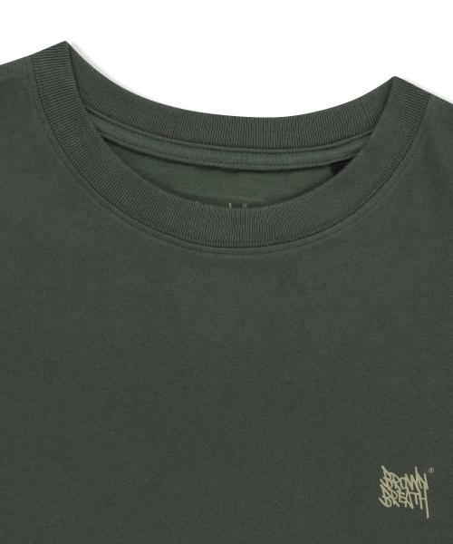 BROWNBREATH(ブラウンブレス)の「TAG TEE - KHAKI(Tシャツ/カットソー・レディース・その他・SMALL/MEDIUM/LARGE/X-LARGE/2XL)」の3枚目の写真