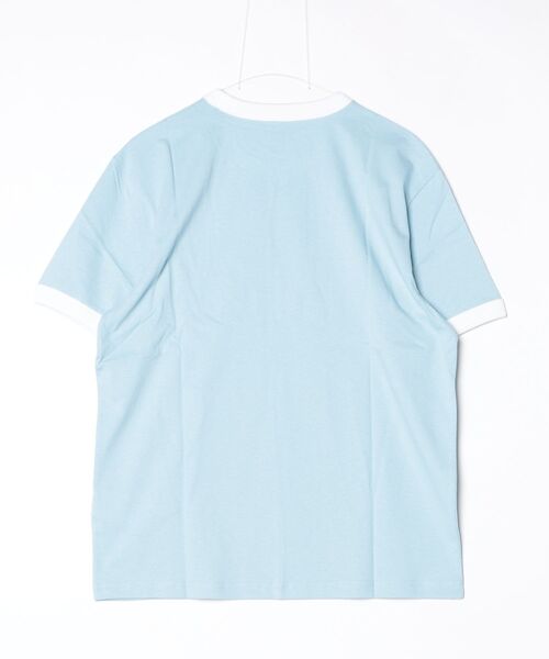Carhartt(カーハート)の「【Carhartt WIP】S/S IP RINGER T-SHIRT(Tシャツ/カットソー・メンズ・ブルー/ホワイト/パープル・LARGE/MEDIUM/X-LARGE)」の4枚目の写真