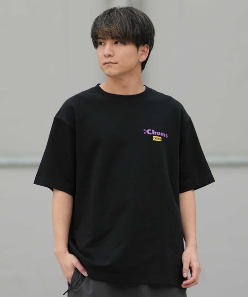 CHUMS(チャムス)の「【ムラサキスポーツ別注】CHUMS/チャムス 喫茶 チャムス T Tシャツ CH01-2859(Tシャツ/カットソー・メンズ・ホワイト/ブラック/グレイッシュベージュ・M/L/XL)」の13枚目の写真