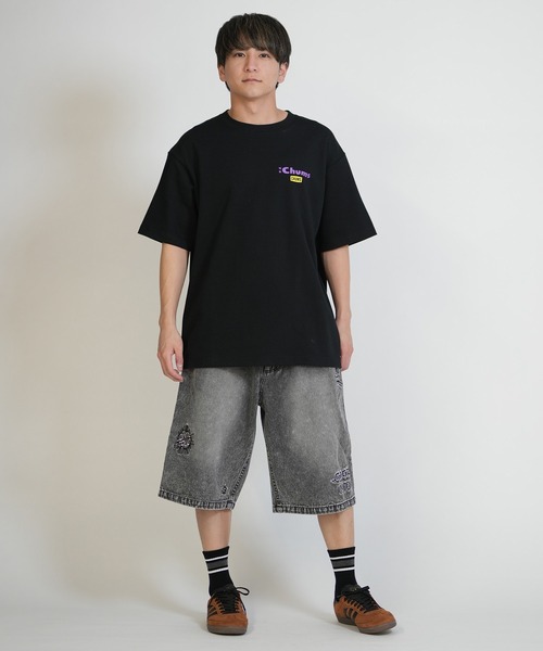 CHUMS(チャムス)の「【ムラサキスポーツ別注】CHUMS/チャムス 喫茶 チャムス T Tシャツ CH01-2859(Tシャツ/カットソー・メンズ・ホワイト/ブラック/グレイッシュベージュ・M/L/XL)」の18枚目の写真