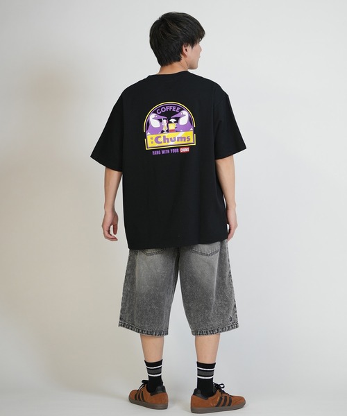 CHUMS(チャムス)の「【ムラサキスポーツ別注】CHUMS/チャムス 喫茶 チャムス T Tシャツ CH01-2859(Tシャツ/カットソー・メンズ・ホワイト/ブラック/グレイッシュベージュ・M/L/XL)」の20枚目の写真