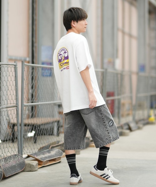 CHUMS(チャムス)の「【ムラサキスポーツ別注】CHUMS/チャムス 喫茶 チャムス T Tシャツ CH01-2859(Tシャツ/カットソー・メンズ・ホワイト/ブラック/グレイッシュベージュ・M/L/XL)」の7枚目の写真