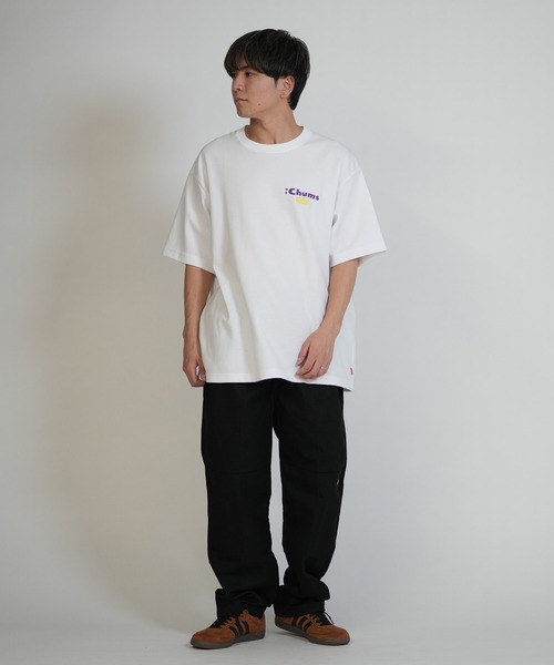 CHUMS(チャムス)の「【ムラサキスポーツ別注】CHUMS/チャムス 喫茶 チャムス T Tシャツ CH01-2859(Tシャツ/カットソー・メンズ・ホワイト/ブラック/グレイッシュベージュ・M/L/XL)」の11枚目の写真