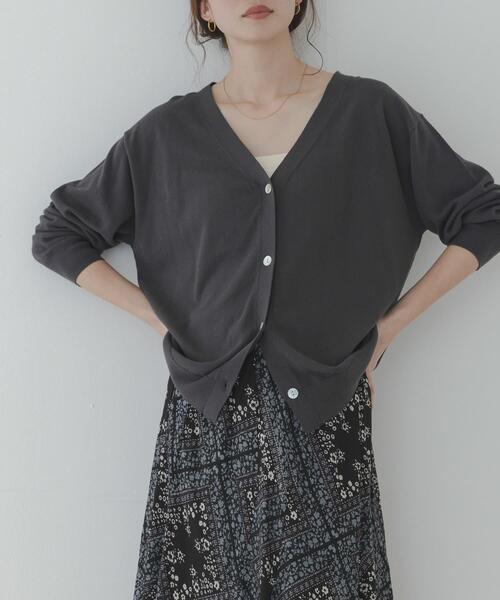 セール】『WEB限定』クールミストミディカーディガン（カーディガン