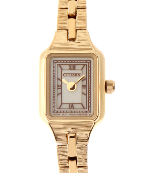 CITIZEN（シチズン）の「CITIZEN Kii Exclusive EG2042-50B Yellow gold 別注（アナログ腕時計・レディース・ゴールド・FREE）」の10枚目の写真