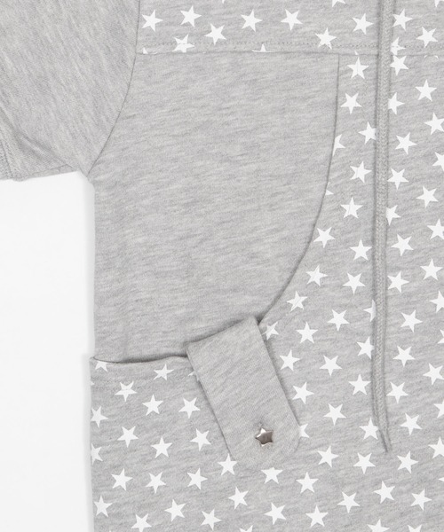 dispark（ディスパーク）の「DISPARK/【26年春夏新作】オールオーバースターSSジップパーカー（パーカー・レディース・杢グレー/ブラック・FREE）」の17枚目の写真