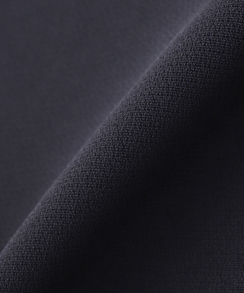 WISM（ウィズム）の「NAMELESSNESS / ネームレスネス triacetate Airy easy slacks（その他パンツ・メンズ・チャコールグレー/ブラック・3/2）」の10枚目の写真