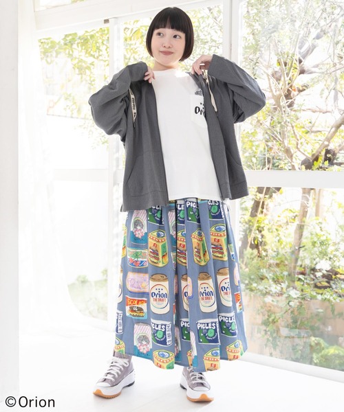 ScoLar(スカラー)の「161681:orion×ScoLar save the planet ジップパーカー(パーカー・レディース・ブルー/チャコールグレー/オフホワイト・L/M)」の20枚目の写真