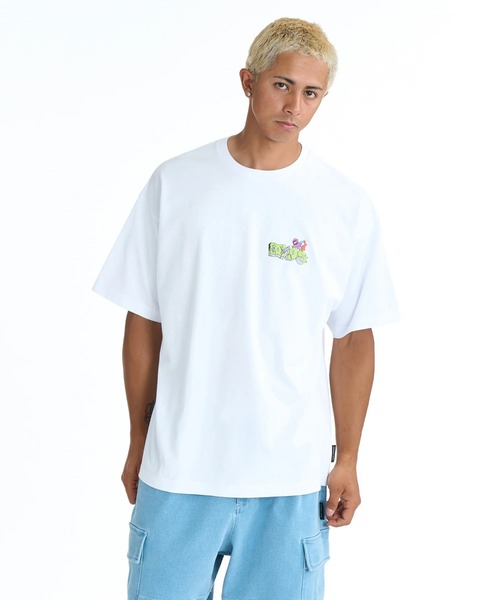 DC SHOES(ディーシーシューズ)の「DC SHOES メンズ 26 WALL SCRAPE SS Tシャツ 【2026年春夏モデル】/半袖バックプリント(Tシャツ/カットソー・メンズ・ホワイト/ブラック/スミクロ/グレー・MEDIUM/LARGE/X-LARGE)」の6枚目の写真