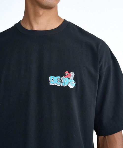 DC SHOES(ディーシーシューズ)の「DC SHOES メンズ 26 WALL SCRAPE SS Tシャツ 【2026年春夏モデル】/半袖バックプリント(Tシャツ/カットソー・メンズ・ホワイト/ブラック/スミクロ/グレー・MEDIUM/LARGE/X-LARGE)」の7枚目の写真