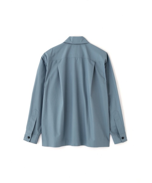 MARGARET HOWELL（マーガレットハウエル）の「HIGHDENSE COTTON POPLIN（シャツ/ブラウス・メンズ・ダークブルー・SMALL/MEDIUM/LARGE）」の5枚目の写真