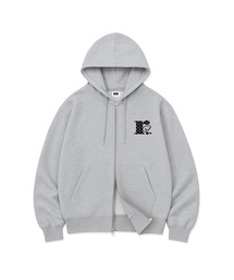 RANDOMOFF（ランダムオフ）の「ROEFF TYPE PLAY DOT SYMBOL オーバーサイズ 2WAYジップアップ (2色)（パーカー）」