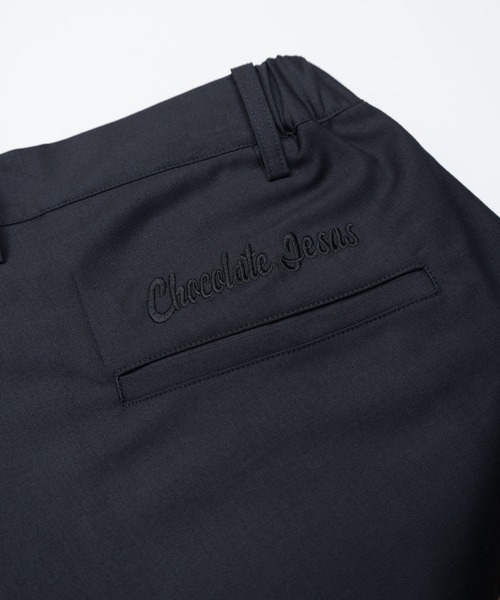 Chocolate Jesus (チョコレートジーザス )の「CJ 2 TUCK WIDE SLACKS(スラックス・メンズ・グレー/ブラック系その他/ダークネイビー・X-LARGE/LARGE/MEDIUM/SMALL)」の8枚目の写真