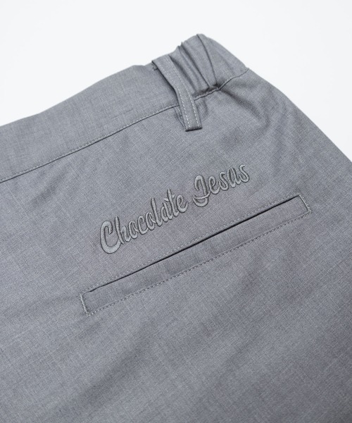 Chocolate Jesus (チョコレートジーザス )の「CJ 2 TUCK WIDE SLACKS(スラックス・メンズ・グレー/ブラック系その他/ダークネイビー・X-LARGE/LARGE/MEDIUM/SMALL)」の6枚目の写真