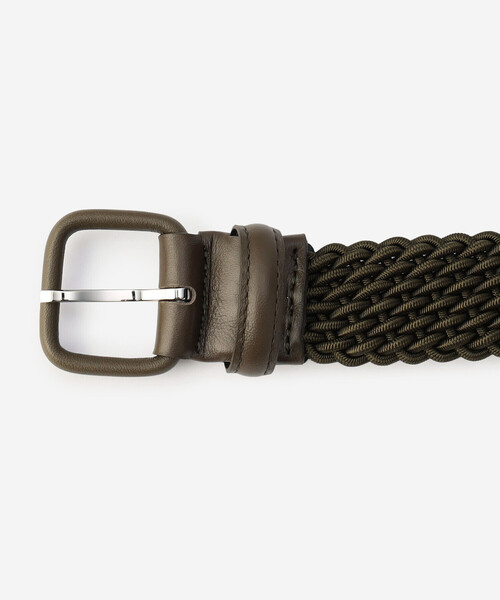 MAISON BOINET(メゾンボワネ)の「MAISON BOINET | 30mm メッシュベルト WOMEN(ベルト・レディース・ピンク/ネイビー/カーキ/ブラウン/レッド・75)」の7枚目の写真