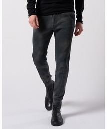 wjk（ダヴルジェイケイ）の「fade switching rib sweat pants（スウェットパンツ）」