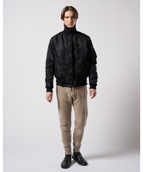 wjk(ダヴルジェイケイ)の「fade switching rib sweat pants(スウェットパンツ・メンズ・ブラック/ベージュ/ネイビー・SMALL/MEDIUM/LARGE/X-LARGE)」の19枚目の写真