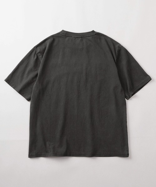 THRASHER(スラッシャー)の「【70】【THRASHER/スラッシャー】ピグメント加工 ブランドロゴ ダメージ アップリケ刺繍 クルーネックTシャツ(Tシャツ/カットソー・メンズ・サックスブルー/グレー/ピンク/ブラウン/チャコールグレー/ダークグレー・XL/L/M)」の8枚目の写真