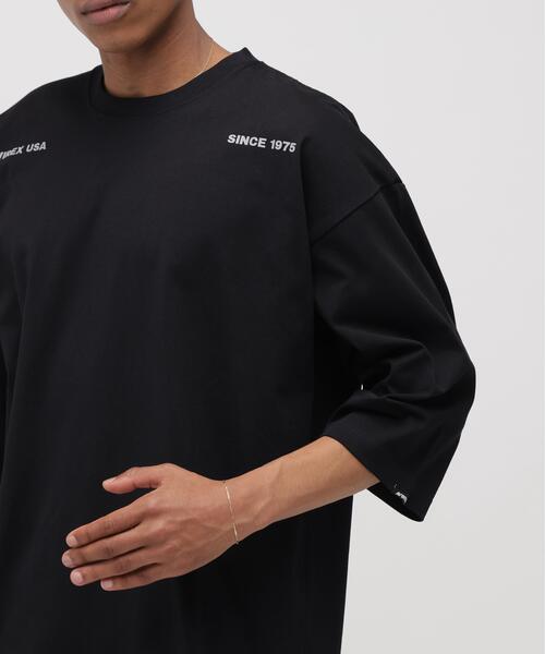 AVIREX(アヴィレックス)の「《WEB&DEPOT限定》HALF SLEEVE T-SHIRT / ハーフ スリーブ Tシャツ / AVIREX / アヴィレックス(Tシャツ/カットソー・メンズ・ホワイト/ブラック・2XL/XL/M/L)」の10枚目の写真