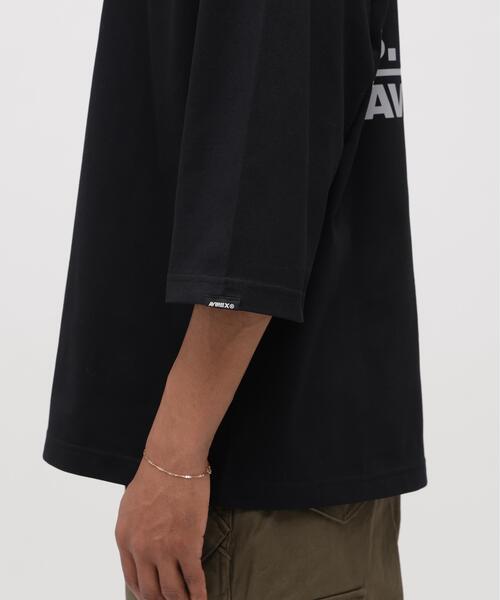 AVIREX(アヴィレックス)の「《WEB&DEPOT限定》HALF SLEEVE T-SHIRT / ハーフ スリーブ Tシャツ / AVIREX / アヴィレックス(Tシャツ/カットソー・メンズ・ホワイト/ブラック・2XL/XL/M/L)」の11枚目の写真
