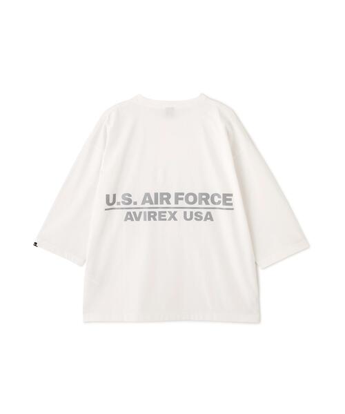 AVIREX(アヴィレックス)の「《WEB&DEPOT限定》HALF SLEEVE T-SHIRT / ハーフ スリーブ Tシャツ / AVIREX / アヴィレックス(Tシャツ/カットソー・メンズ・ホワイト/ブラック・2XL/XL/M/L)」の20枚目の写真