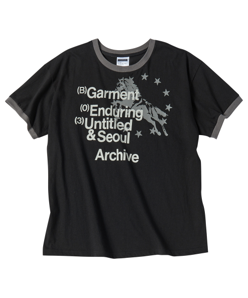 UNTITLED SEOUL(アンタイトル ソウル)の「アーカイブユニコーンリンガー半袖ブラック(Tシャツ/カットソー・レディース・その他・MEDIUM/LARGE)」の2枚目の写真