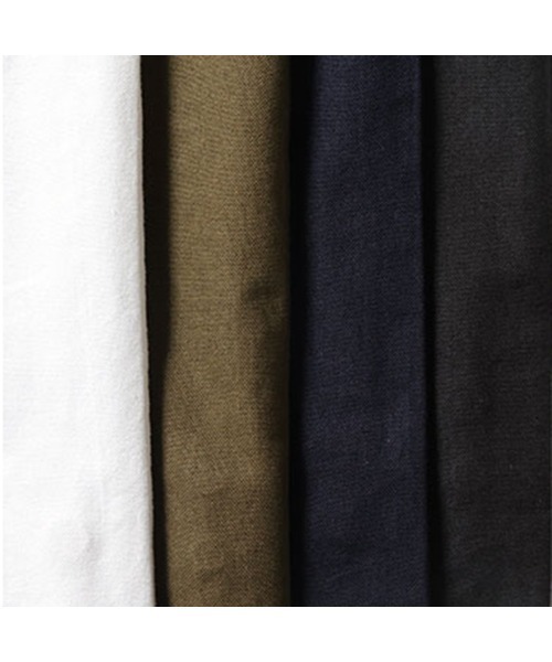 HOUSTON(ヒューストン)の「HOUSTON ヒューストン OXFORD S/S WORK SHIRT オックスフォード 半袖 ワークシャツ(シャツ/ブラウス・メンズ・ブラック/ホワイト/ネイビー・17.5/16.5/15.5/18.5)」の7枚目の写真