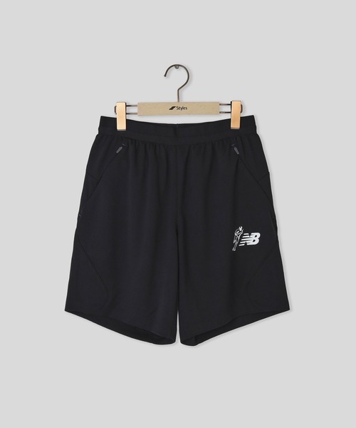 NEW BALANCE（ニューバランス）の「NEW BALANCE Ohtani Signature PF Stretch Shorts MB61T7YQ（その他パンツ・メンズ・ブラック/ブルー・M/L）」の2枚目の写真