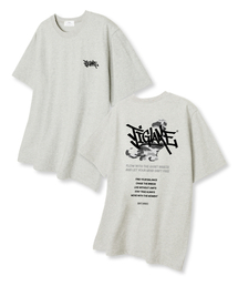 ミリダイノ オーバーサイズ 半袖Tシャツ オートミール