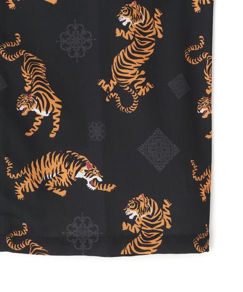 DANKE SCHON(ダンケシェーン)の「【WEB&DEPOT限定】DankeSchon/ダンケシェーン/TIGER S/S SHIRTS(シャツ/ブラウス・レディース・ブラック・L/M/XL)」の6枚目の写真