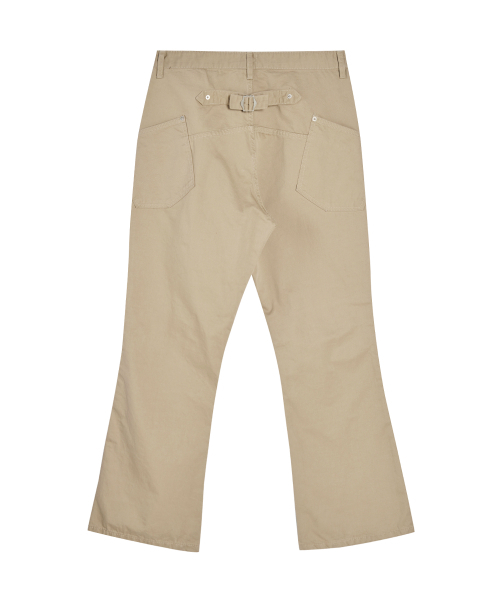 AKECII(アケシ)の「ラフパネルセギングフレアパンツ_サンドベージュ(その他パンツ・メンズ・その他・LARGE/MEDIUM/SMALL)」の9枚目の写真