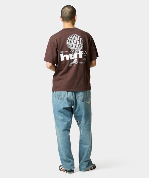 HUF(ハフ)の「COMMUNITY SUPPORT TEE(Tシャツ/カットソー・メンズ・ブラック/ホワイト/ブラウン・S/M/L/XL/XXL)」の20枚目の写真